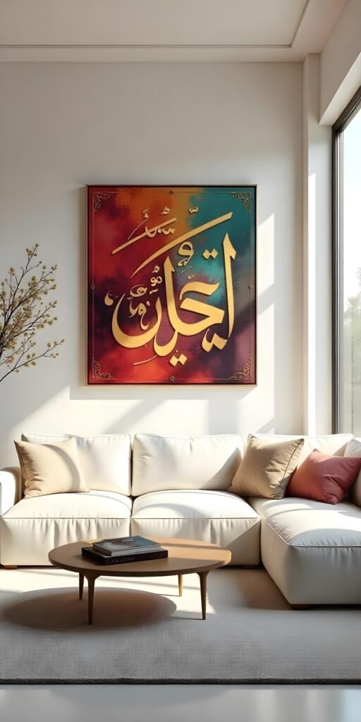 Tableau Calligraphie Arabe - Mohamed