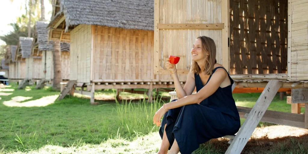 une maison en Polynésie française
