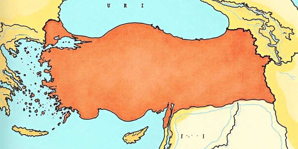 carte région turquie
