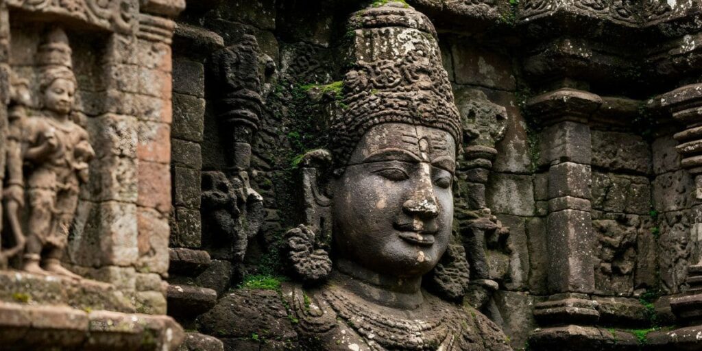 Statue buddha au Sri lanka